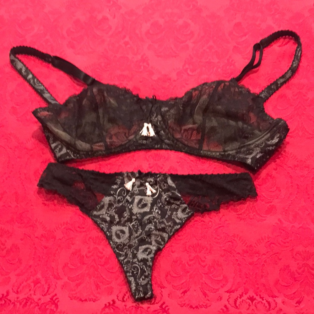 Sexy Aubade, Made In Paris Bra and Pantie Set